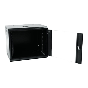 Wall Rack Cabinet - Up to 9u 19 "rack - up to 100 kg of load - with ventilation and cable garnishes - depth 600 mm - is sold dismantled