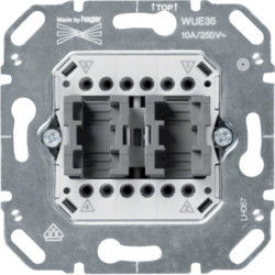 Wue35 - Double button, 2 inputs