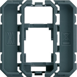 WXF202 - Adaptateur de galerie RJ45 Keystone Hager Ean: 3250617192026