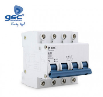 000403668 - 8433373036680Módulo magnetotérmico cuadruplicar 4P 63A