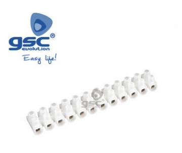 001000520 - 8436021945204PACK OF 10 STRIPS OF CONNECTION 6 MM2 - WHITE