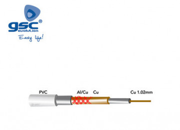 002600942 - 8436021949424Cabo coaxial in roll 100m cond. Copper Center 1.02CU