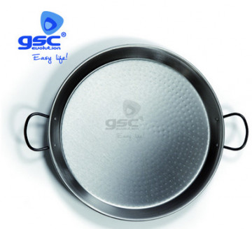 002701792 - 8411470000063Panela de paella em acero pulido Ø340mm 6 porciones