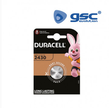 009000151 - 5000394030398 DUACELL DL2430 Lithium Battery Battery 1