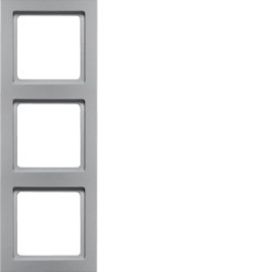 10136094 - Q.3 - Tableau x3, Hager Ean: 4011334442707 en aluminium: 401134442707
