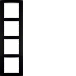 10143025 - B.3 - Table X4, Black/White Hager Ean: 4011334384687