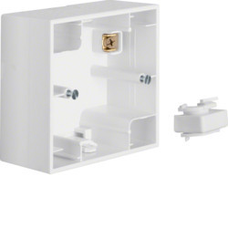 10417009 - K.1/K.5 - caixa superfície x1, branco HAGER EAN:4011334267454