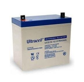 12 V 75AH Gel Akku (258 x 168 x 208 mm) - Ultracell