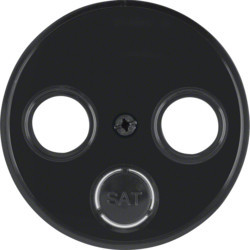 12032045 - R.X - Mirror TV 2/3 Exits, Black Hager EAN: 4011334365433