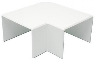 13033 Abr ÂNGULO PLANO P/CALHA 60X40 BRANCO -- 5603011036058