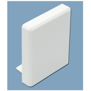 13075 Abr TOPO P/CALHA 100X40 BRANCO -- 5603011035303