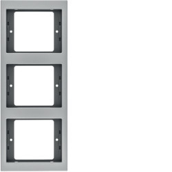 13337003 - K.5 - Table X3 Vert., Aluminum Hager EAN: 4011334377733