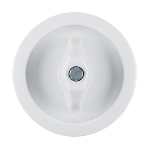 1647 - 1930/Glas - centro+llave putrefacción, blanco HAGER Ean:4011334321415