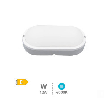 200205068 - 8433373066595Mushie Ovale LED-Wandleuchte 12W 6500K IP65