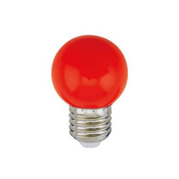 200605006 - G45 Lampe à LED décorative 1W E27 Red