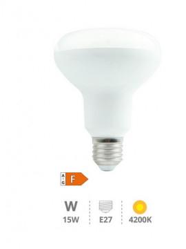 200616013 - 8433373057265Lâmpada refletora LED R90 15W E27 4200K