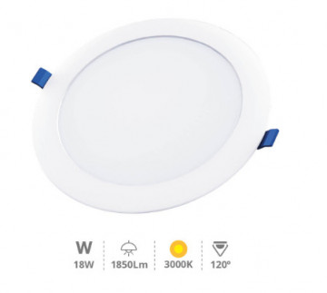 201000043 - 84333730544462BELUR Downlight LED 18W 3000K blanc