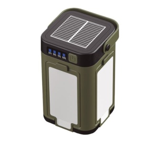 201840006 - Lanterna solar LED camping recarregável USB 500lm