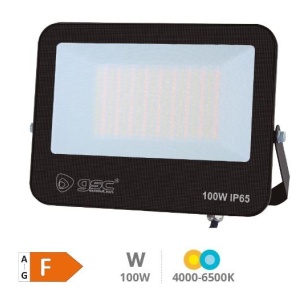 202600156 - Projetor alumínio LED Bassarel 100W 4000 - 5000 - 6500K IP65