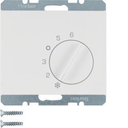 20267109 - K.1/K.5 - termostato 1NA+1NF, blanco HAGER Ean:4011334309673
