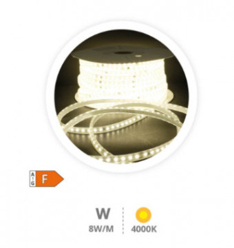204030023 - 8433373064805Rolo Fita LED 50M 8W/M 4000-4500K IP65 230V