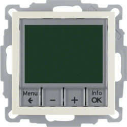 20448982 - S.1/B.x - termostato programable, crema HAGER Ean:4011334354697