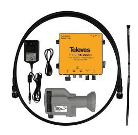 236810 -8424450185117 TELEVES - Equipo Conversión CC/FO 1550nm "F"-"N"-"FC/PC" LENGUADO/TDT+FI