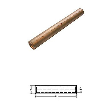 291458 - Conector de crimpagem DIN 48085 nu 150 mm² 1uni