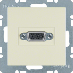3315418982 - S.1/B.x - salida VGA Párrico., crema HAGER Ean:4011334341765