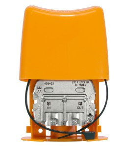 405403 -8424450181430 Televes -LTE FILTER HIGH REJECT (HR) "EASYF" 47 ... 782MHZ VHF/UHF (C21-59) Outdoor (DC)