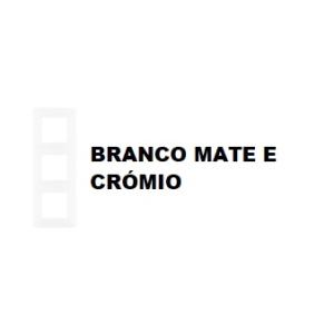 42930 TBH ESPELHO TRIPLO BRANCO MATE/CRÓMIO 5603011642822