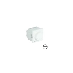 45234 SBM TERMOSTATO ROTATIVO - 2 MÓDULOS BRANCO MATE 5603011630638