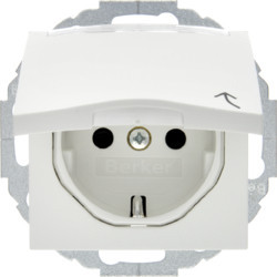 47461909 - S.1/B.X - Schuko mit P.etiq LID, BRC MT HAGE EAN: 4011334224402