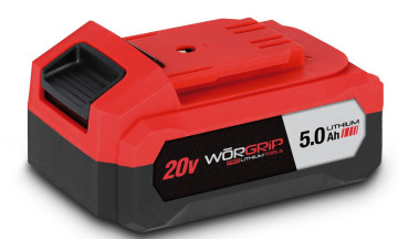 49155 – WORGRIP LITHIUM-BATTERIE 20 V 5,0 AH