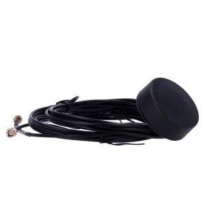 4G-Antenne mit GPS – Frequenz 698–2700 MHz – SMA-Stecker – Befestigung auf dem Fahrzeugdach – Verstärkung +-3 dBi – 3 Meter langes RG174-Kabel