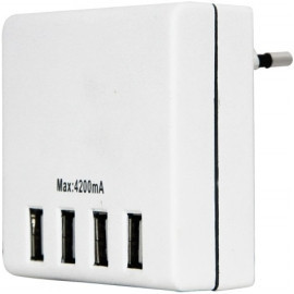 4x porter USB 4800ma ports