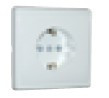 50138 CBM SCHUKO MONOBLOCO PLATE W/ORT WHITE MATE 5603011629113