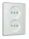 50322 CBM Double Take Monobloco 2p avec Obtu White Mate 5603011629342