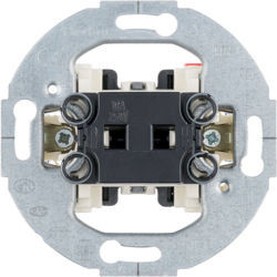 503601 - R.c - Botón inversor, SORBER.Rojo., 10A 250V HAGER Ean:4011334377191