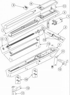 6PWR35V - PWR35H Nicht -End -Bolt -Gruppe