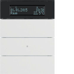 75663599 - B.IQ - BP Knx 3 TEC+término, blanco HAGER Ean:4011334257271