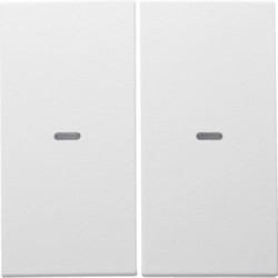 80960399 - Deckel für BP KNX S.X 2 Tasten mit BCU, Br mt Hager EAN: 3250617155663