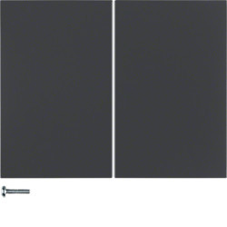 85142175 - k.1/k.5 - Double key, anthracite mate Hager Ean: 4011334368663