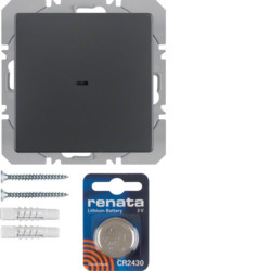 856555226 - Q.x - BP Simple KNX RF, Anthrazit Hager EAN: 4011334382522