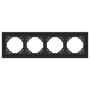90940 TEP ESPELHO QUÁDRUPLO CRISTAL NEGRO/PRETO MATE 5603011608026