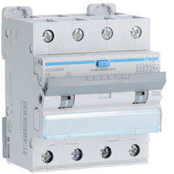 ADQ456H - disj. Diff. 4p 6a C 30 mA AC 4m Hager EAN: 32506110158333