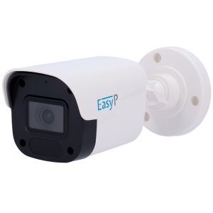 AI EASY-P IP-Bullet-Kamera – 2 MP | 2,8-mm-Objektiv - IR 25 m | Mikrofon – Stecker &amp; Spielen – Unterstützt UMD und Bewegungserkennung 2.0 – IP66 | PoE | P2P