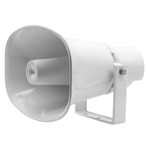 Aktive Hupe – Geeignet für den Außenbereich – 16 V/2,5 A Stromversorgung – inklusive Halterung – Empfindlichkeit 105 dB – max. Schalldruckpegel. 117 dB