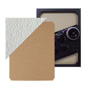 Altifalante invisível DSPPA - Linha 100V - 40W | Radiador acústico | Tecnologia DML - 87dB | 103dB SPL | 100Hz-20kHz - Ocultado por pintura ou revestimento - Montagem embutida na parede ou no teto | Inclui caixa de montagem