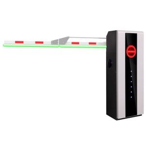 Barreira de estacionamento de alto desempenho - Braço angular em 90º (3 m) - Abertura à direita | 10.000.000 ciclos - Indicadores LED | Modo de emergência - Possibilidade de bateria de backup - Apta para Exterior IP54